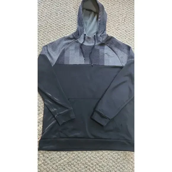 Nike Dri Fit Black Standard Fit Pullover Hoodie Men's Size Large - Picture 1 of 8